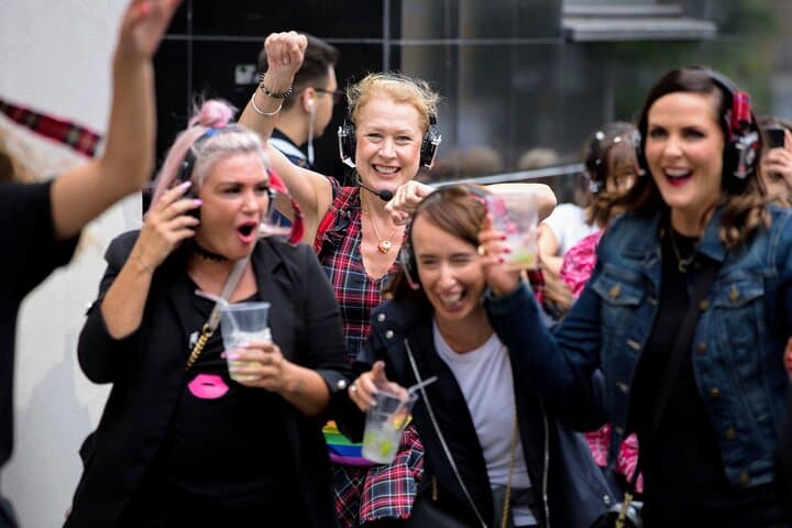 Silent Disco Walking Tour West End London — Boogie Shoes Experience photo 3