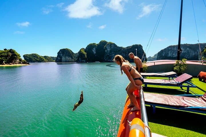 Lan Ha Bay 2-Day Adventure: Bioluminescent Night Kayak & Viet Hai Village photo 2