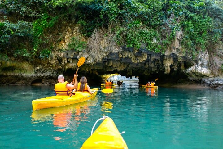 Lan Ha Bay 2-Day Adventure: Bioluminescent Night Kayak & Viet Hai Village photo 5