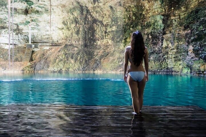 Chichén Itzá Day Trip from Playa del Carmen: Swim Two Cenotes & Explore Valladolid photo 2