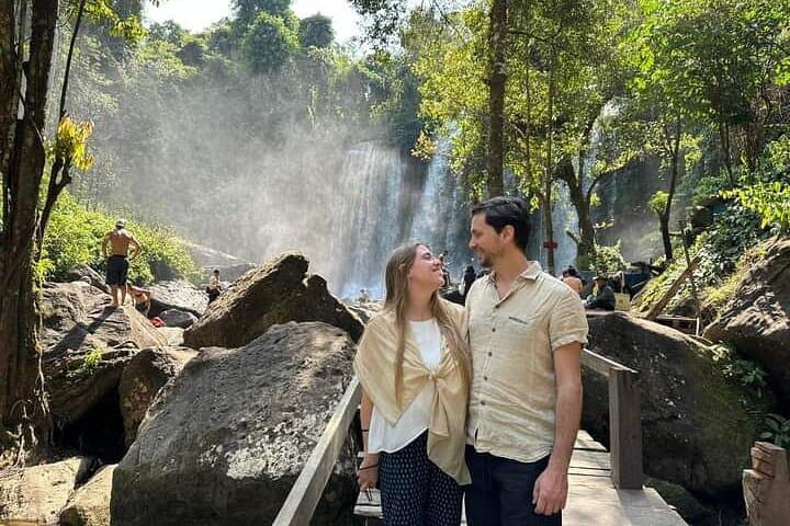 Phnom Kulen National Park Day Tour — Waterfalls, River of a Thousand Lingas & Giant Buddha