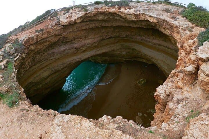 Algarve Full-Day from Faro: Benagil Cave Viewpoint, Praia da Marinha & Carvoeiro