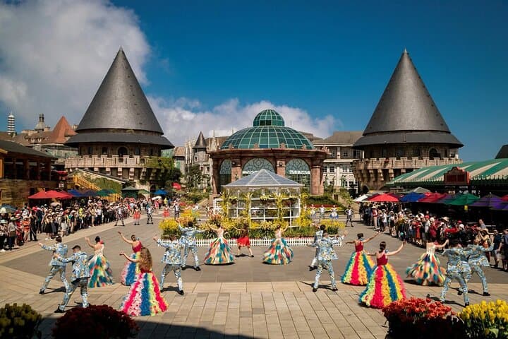 Golden Bridge & Ba Na Hills Full-Day Tour from Da Nang — Cable Car, French Village & Fantasy Park photo 3