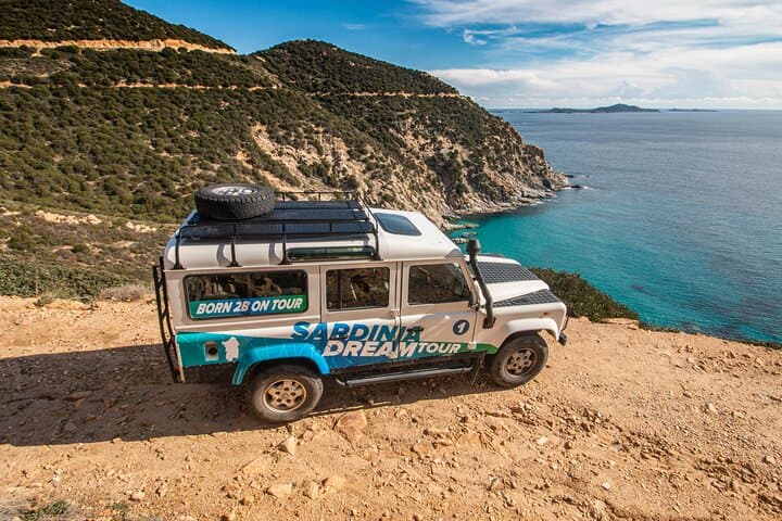 Chia 4x4 Mountains and Beaches Day Tour — Su Giudeu & Cala Cipolla