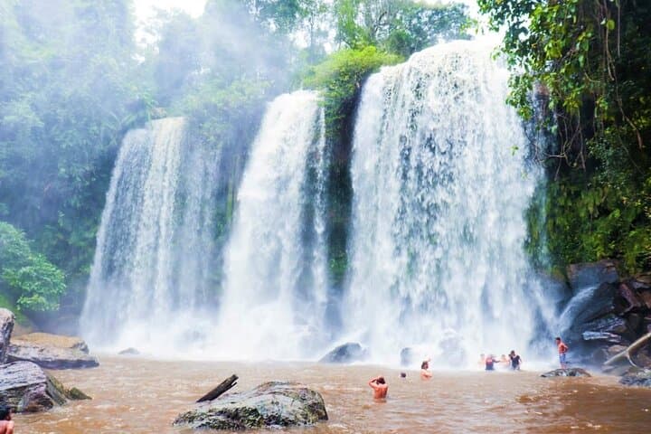 Jungle Trek to Phnom Kulen: Valley of 1000 Lingas & Waterfall Swim from Siem Reap photo 4