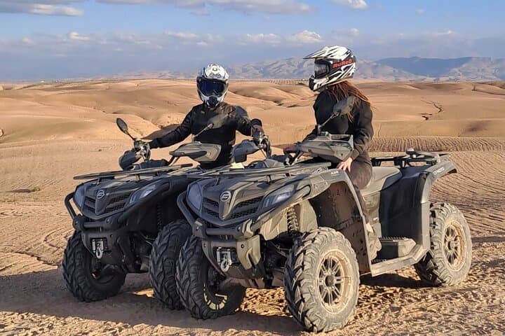 Agafay Desert Quad Ride: Sunset ATV Adventure from Marrakech