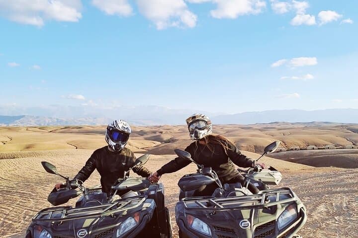Agafay Desert Quad Ride: Sunset ATV Adventure from Marrakech photo 3