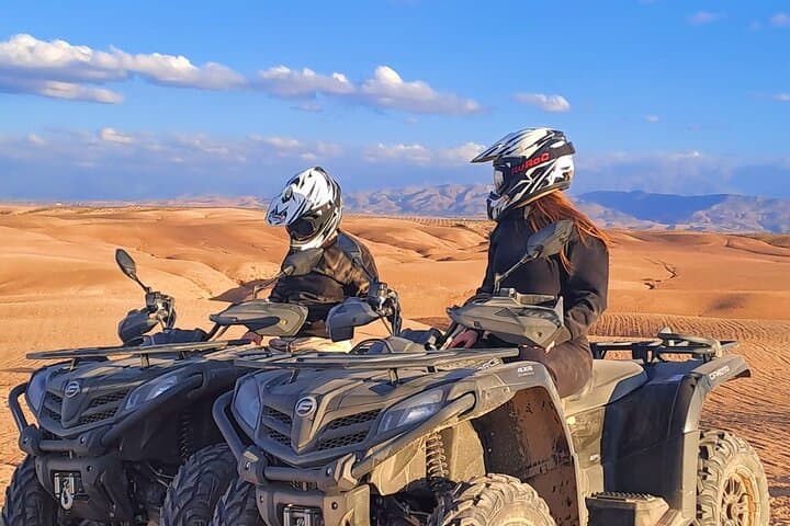 Agafay Desert Quad Ride: Sunset ATV Adventure from Marrakech photo 4