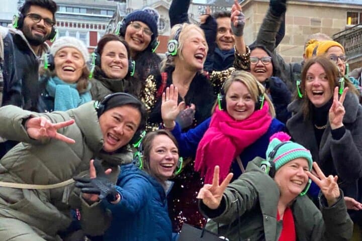 London Silent Disco Walking Tour: West End Christmas Lights Party