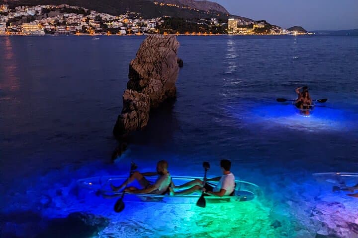 Transparent Kayak Glow Tour in Split — Night Kayaking on Žrnovnica River photo 6