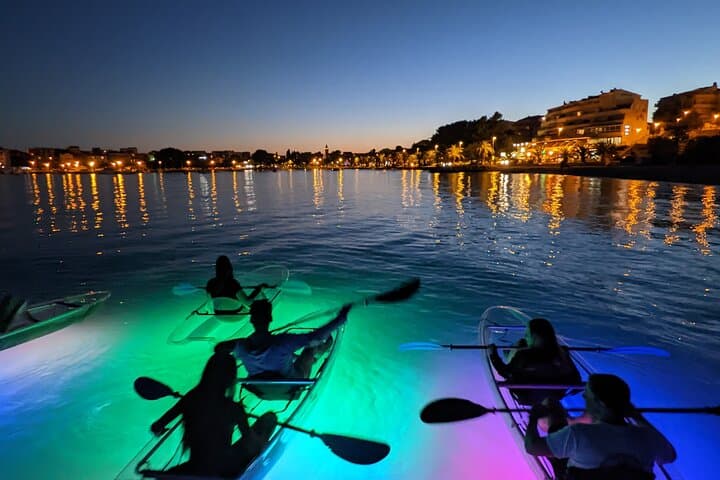 Transparent Kayak Glow Tour in Split — Night Kayaking on Žrnovnica River photo 5