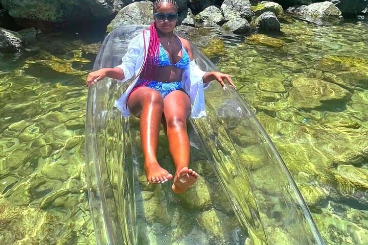 Clear Kayaking in Tobago: Glass-Deck Kayak Tours from Swallows Beach photo 6
