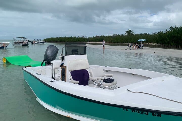 Key West Private Boat Tour: Sandbar Snorkel, Dolphins & Sunset Cruise photo 3