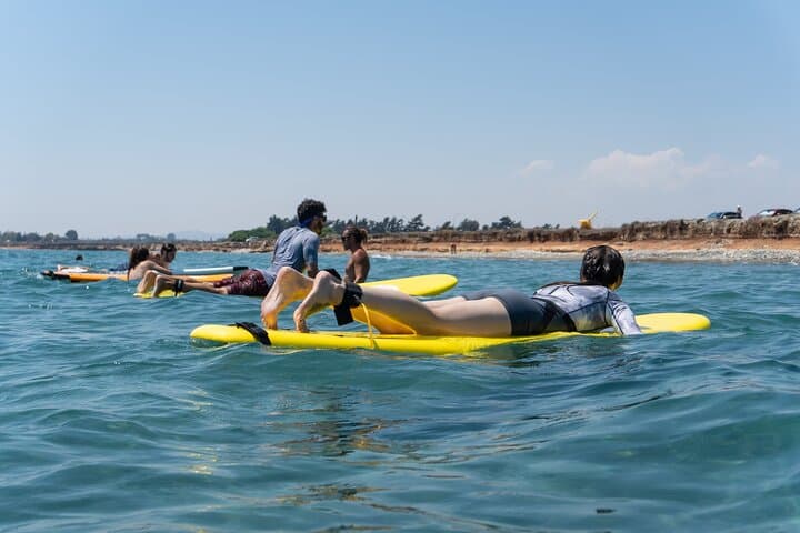 Learn to Surf in Larnaca: 2-Hour Beginner Lessons on Cyprus’ Coast