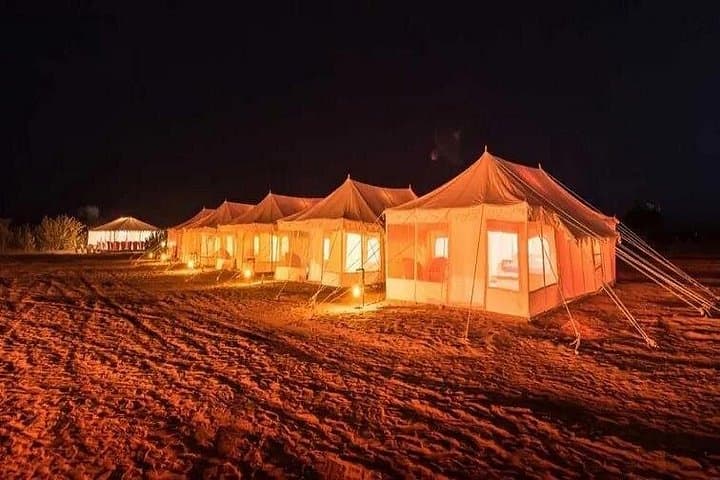 Overnight Desert Camping at Jaisalmer — Swiss Tents, Camel Rides & Folk Evenings photo 4