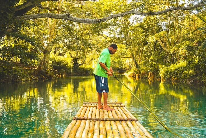 Martha Brae Bamboo Rafting: Calm River Float from Falmouth, Jamaica photo 4
