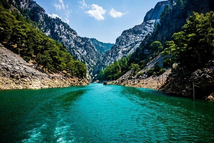 Green Canyon Boat Trip from Antalya: Oymapınar Dam Cruise, Swim Stops & Lakeside Lunch