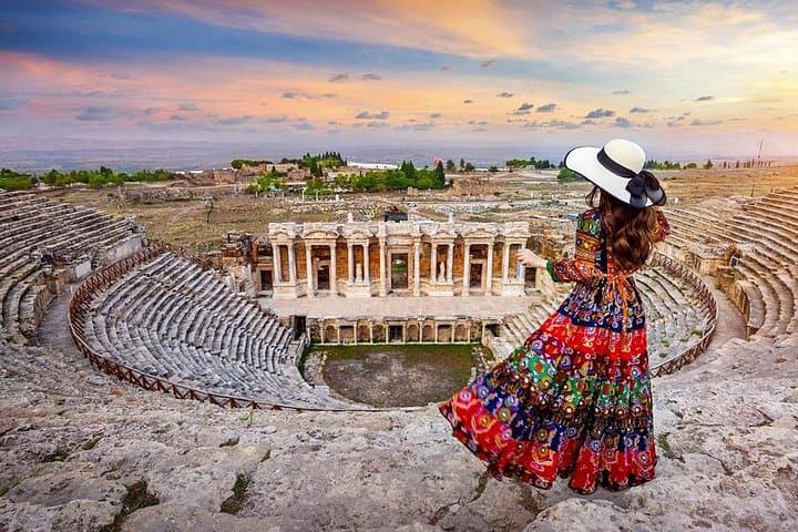 Antalya to Pamukkale Day Trip: Cotton Castle, Hierapolis & Thermal Pools photo 5