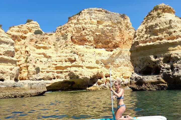 Benagil Paddle Board Rental: Explore Algarve Sea Caves by SUP