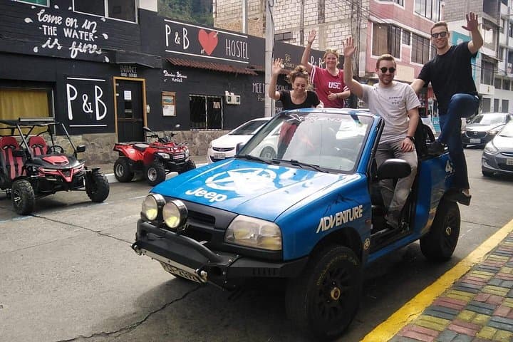 Jeep Tour to Pailón del Diablo & Tree House — Baños Waterfall Route (4 hrs) photo 1