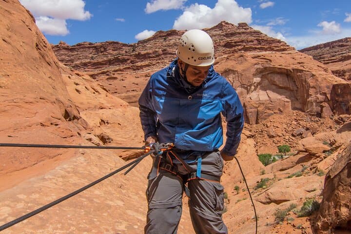 Moab Canyoneering Adventure: Rappel, Scramble and Explore Red Rock Slot Canyons photo 3