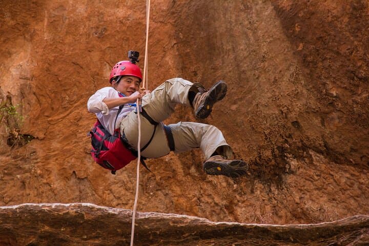 Moab Canyoneering Adventure: Rappel, Scramble and Explore Red Rock Slot Canyons