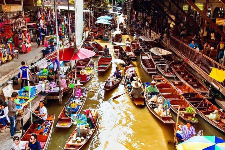 Bangkok Floating Market & Ayutthaya Day Trip — Damnoen Saduak and Ancient Temples photo 6
