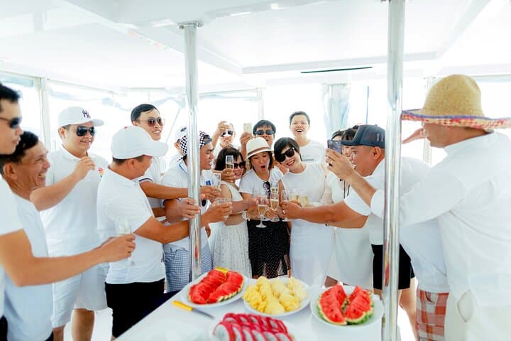 Private Yacht Day Cruise in Nha Trang Bay — Swim, Snorkel & Visit Floating Fishing Villages photo 5