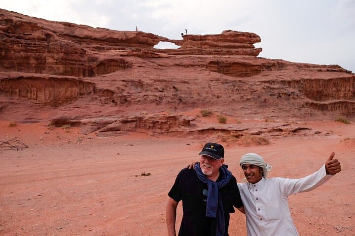 Full-Day Jeep Tour in Wadi Rum — Bedouin-Guided Desert Drive, Canyons & Sandboarding photo 3