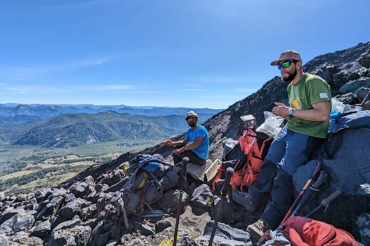 Two-Day Lanín Volcano Ascent from Pucón — Summit Camping & Sunrise Views photo 6