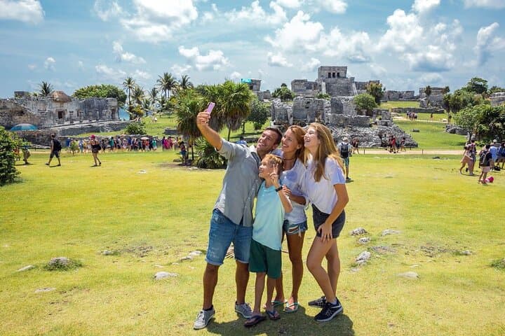 Full-Day Tulum & Coba Guided Tour from Cancun — Nohoch Mul, Cenote Swim & Mayan Village photo 5