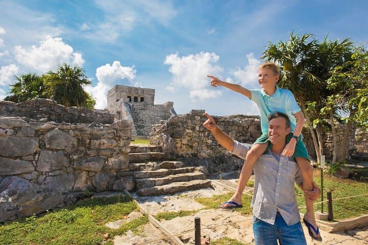 Full-Day Tulum & Coba Guided Tour from Cancun — Nohoch Mul, Cenote Swim & Mayan Village photo 2