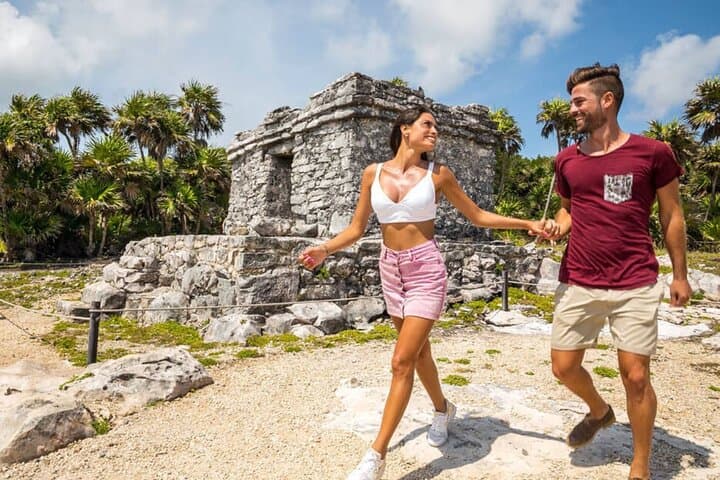 Full-Day Tulum & Coba Guided Tour from Cancun — Nohoch Mul, Cenote Swim & Mayan Village