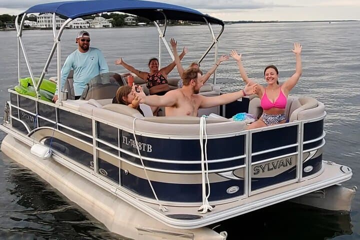 Private Pontoon to Crab Island — Destin Dolphin & Snorkel Charters photo 6