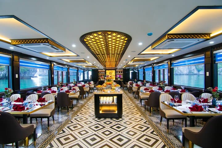 Halong Bay Luxury Day Cruise: Buffet Lunch, Kayaking & Sunset Party photo 2