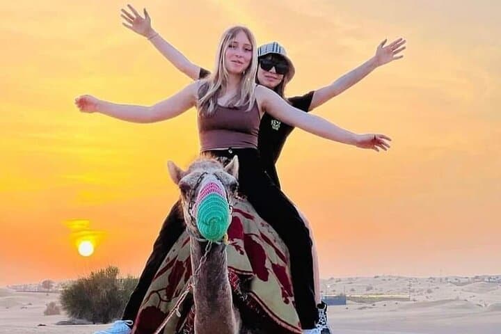 Evening Dubai Desert Safari: 4x4 Dune Bashing, Camel Ride & BBQ photo 3