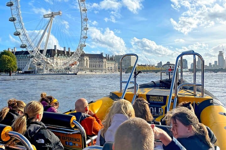 High-Speed Thames RIB Cruise from Westminster or Embankment Pier — 70-Minute Adventure photo 3