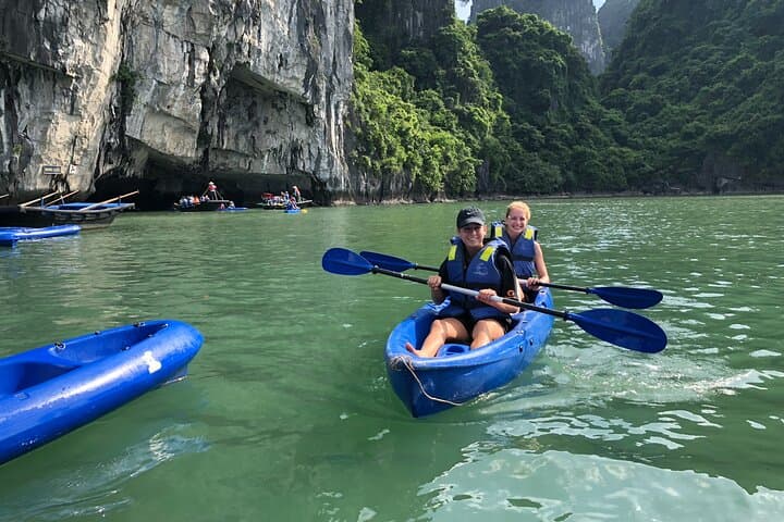 Halong Bay Half-Day Cruise: Sung Sot Cave, Titop Island & Kayaking photo 4