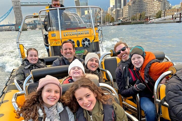 Thames High-Speed Speedboat Blast from Tower Millennium Pier — 40-Minute Adrenaline Cruise photo 2