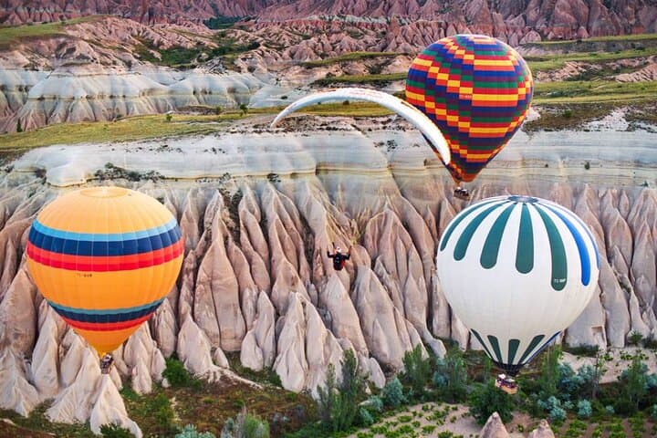 Soaring Over Cappadocia: Tandem Paragliding Above Göreme's Fairy Chimneys photo 3