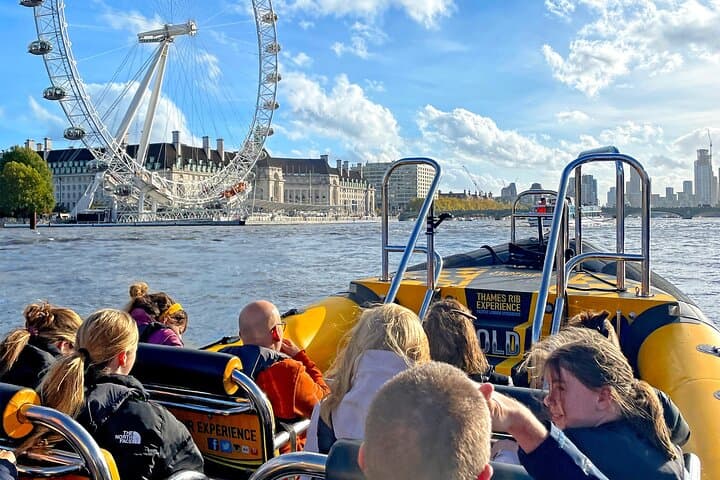 Thames Barrier Speedboat Experience from Embankment — Private 70-Min River RIB photo 4