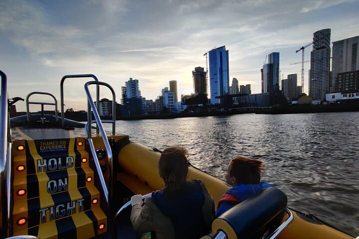 Thames Barrier Speedboat Experience from Embankment — Private 70-Min River RIB photo 5