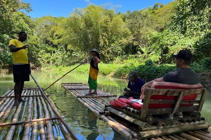 Martha Brae Bamboo Rafting from Montego Bay — Gentle River Float in Trelawny