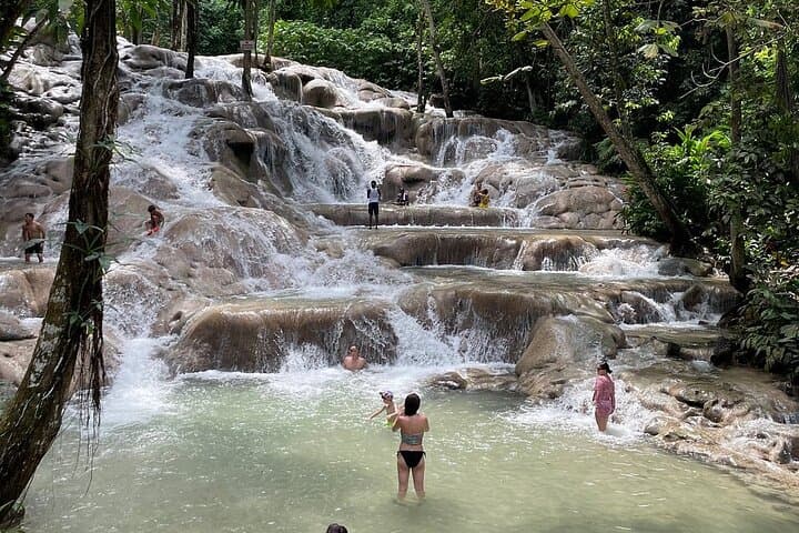 Private Transfer from Montego Bay to Dunn's River Falls — Climb the 600‑Foot Cascades