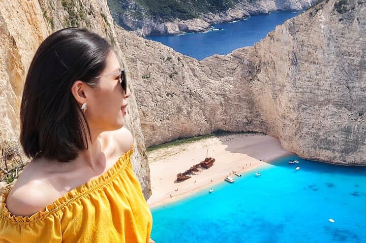 Zakynthos Private Tour: Navagio Shipwreck by Land & Sea photo 3