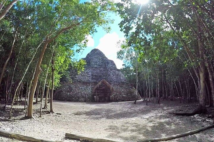 Maya Adventure from Cancun: Coba & Tulum Ruins with Cenote Cenote Swim photo 5