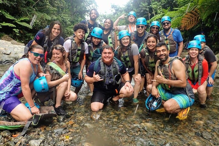 Half-Day El Yunque Rainforest Waterslide Adventure — Luquillo & Río Grande