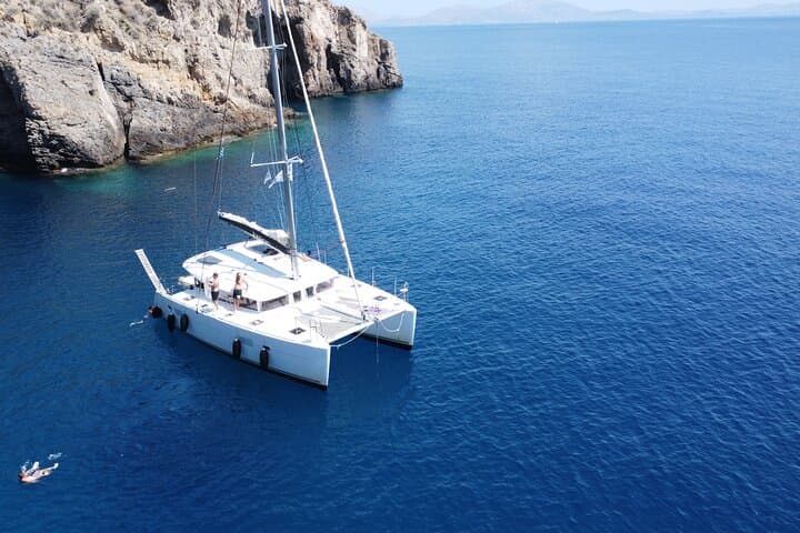 Sail the Athenian Riviera: Private Half‑Day Catamaran Cruise with Lunch photo 3