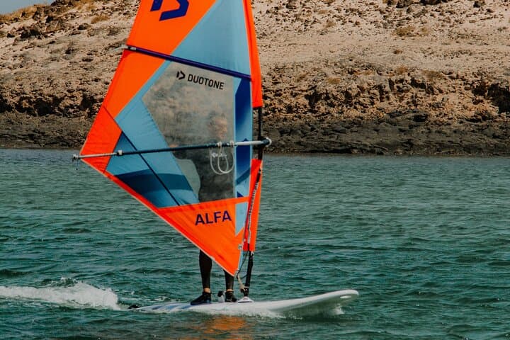 Beginner Windsurf Course at El Cotillo Lagoon — Half-Day Lessons in Fuerteventura photo 2