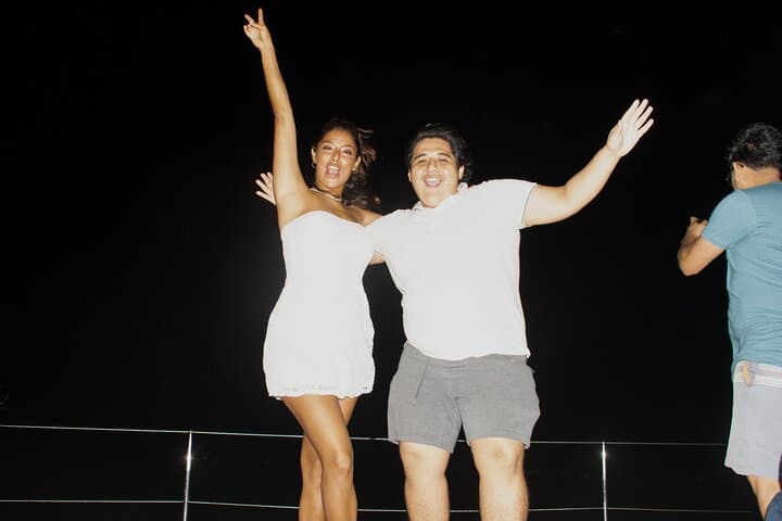 Sunset Catamaran to Isla Mujeres: Swim, Beach & Sunset from Cancun